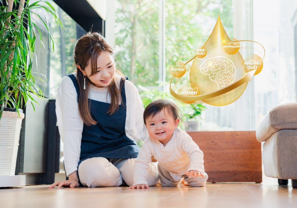 Sữa tăng cân cho bé 0–6 tháng: Bí mật giúp bé phát triển khỏe mạnh và nhanh chóng